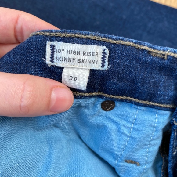 10” High Rise Skinny Jeans - Picture 3 of 3